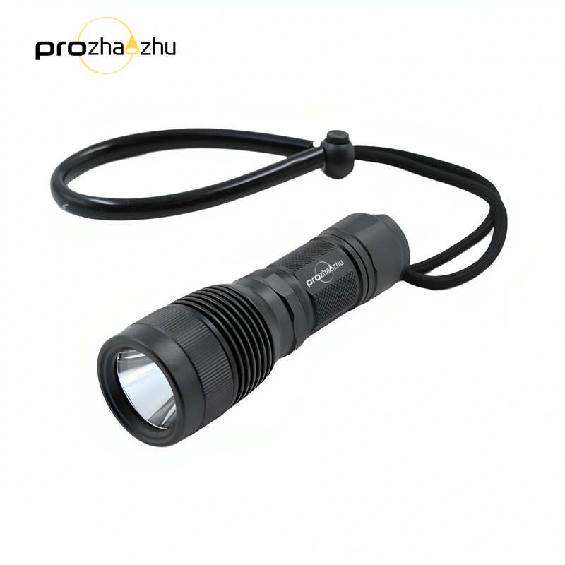 DL-B03 2000 Lumen Rechargeable Li-ion LED Diving Torch Flashlight